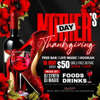 Black Mother's Day Celebration Instagram Plasing Template