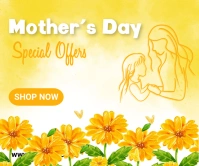 Mother's day, event, greeting,retail Groot Reghoek template