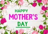 mother's day, happy mothers day Ikhadi leposi template