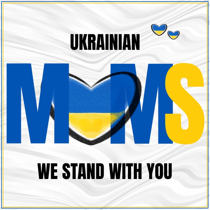 Mother's Day, Ukraine Wpis na Instagrama template