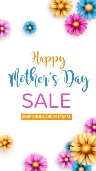 Mother's day,event,retail Instagram Story template