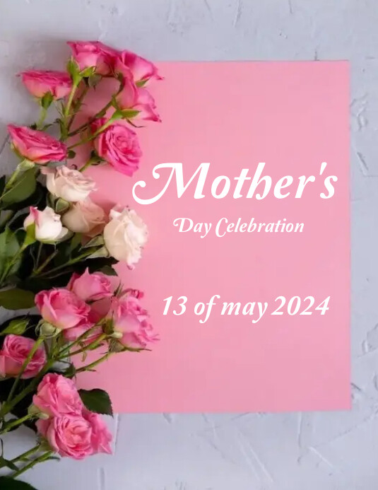 Mother's day 2024, flyer, template | PosterMyWall