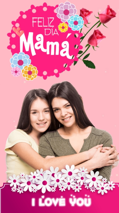 Mother's Day Card Ekran reklamowy (9:16) template