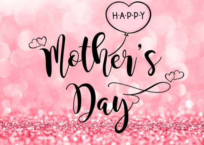 Mother's Day Card Pocztówka template