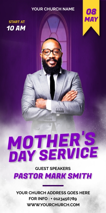 Mother's day Church confrance Template | PosterMyWall