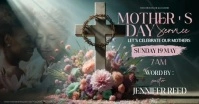 MOTHER'S DAY CHURCH EVENT FLYER Изображение, которым поделились на Facebook template