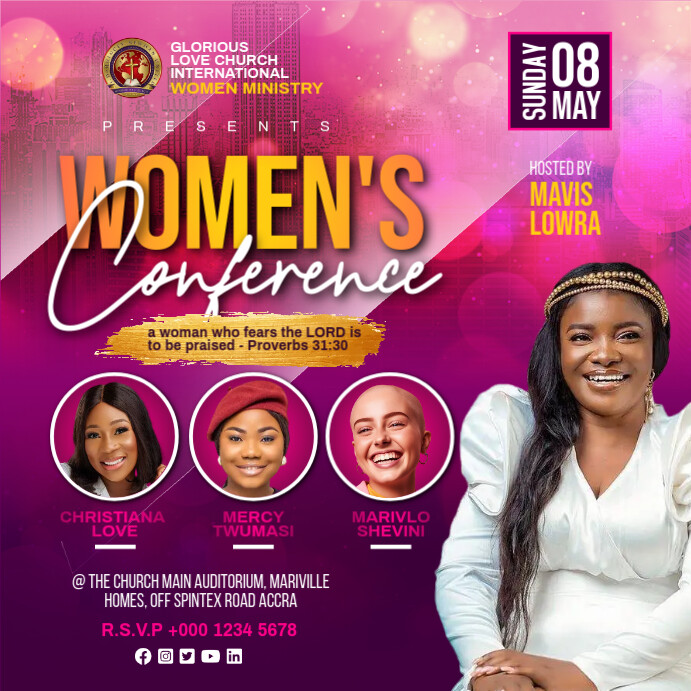 Mother's Day Church Flyer Template | PosterMyWall