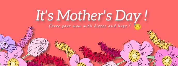 Mother's Day Zdjęcie w tle na Facebooka template