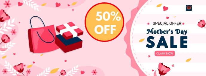 Mother's Day Zdjęcie w tle na Facebooka template