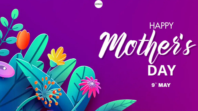 Mother's Day Ekran reklamowy (16:9) template