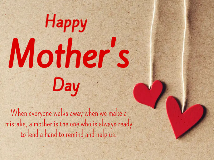 Mother's day Prezentacja template
