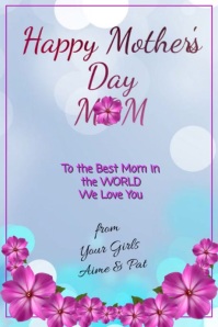 Mother's Day Service Template | PosterMyWall