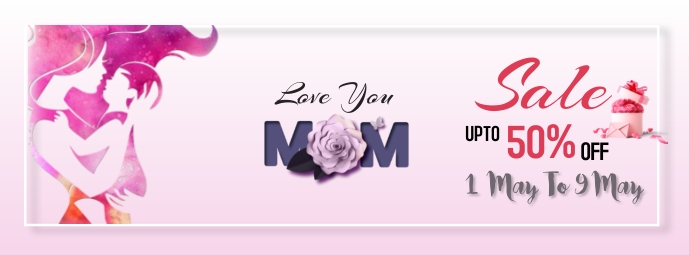 MOTHER'S DAY Facebook 封面图片 template