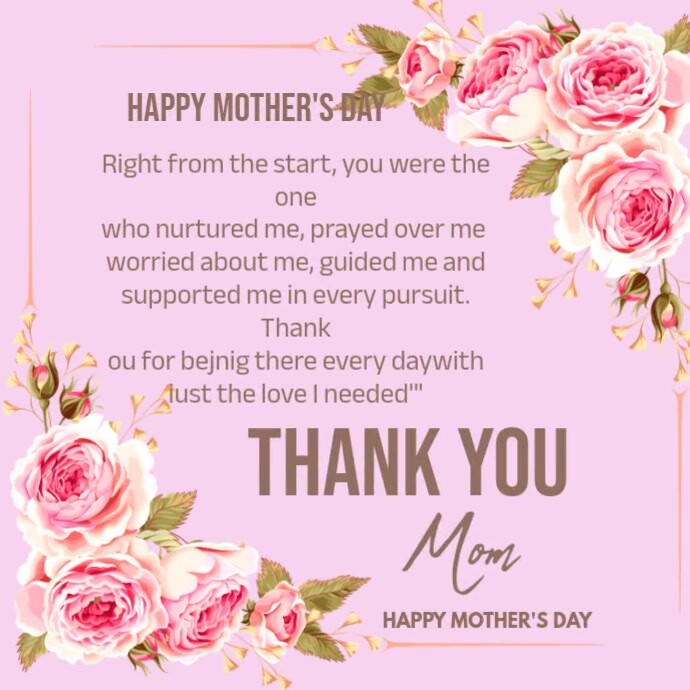 Mother's day Wpis na Instagrama template