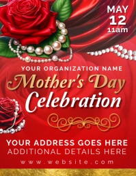 Mother's Day Flyer (format US Letter) template