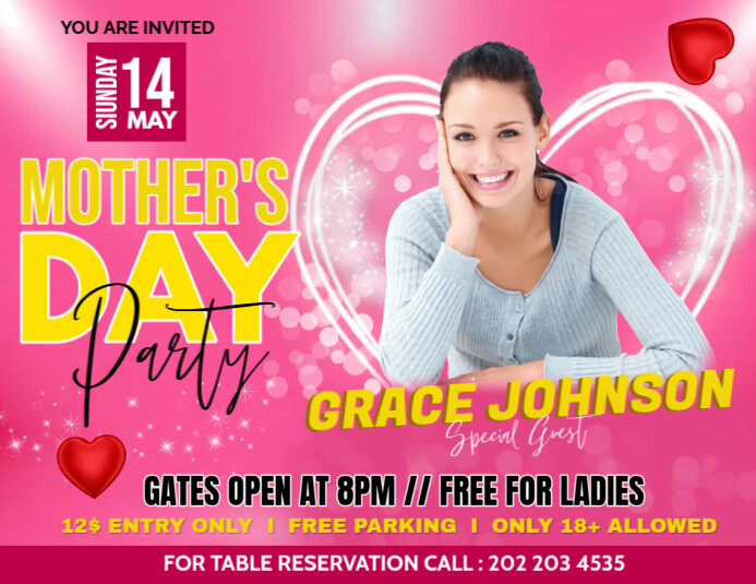 Mother's Day Event Template PosterMyWall