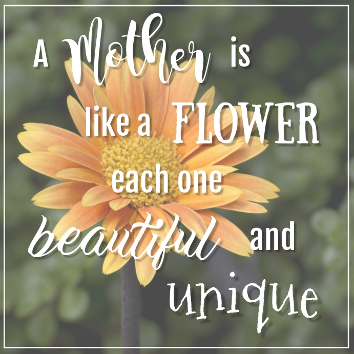 Mother's Day Flower Post 2 Template | PosterMyWall