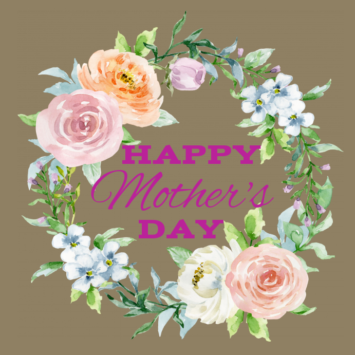 MOTHER'S DAY FLYER Wpis na Instagrama template