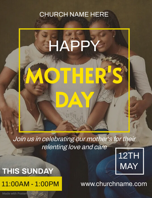 Mother's day flyer template | PosterMyWall