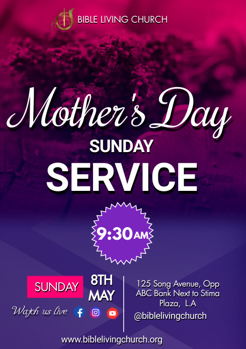 mother's day flyer template | PosterMyWall