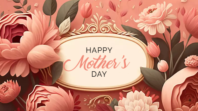 Mother's Day Greeting Flyer Ekran reklamowy (16:9) template