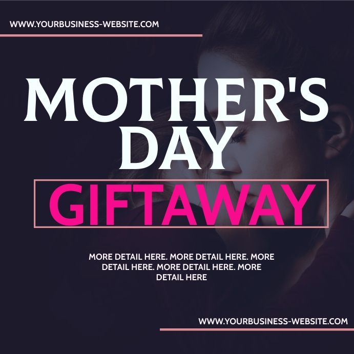 Copy of MOTHER'S DAY INSTAGRAM GIVEAWAY TEMPLATE PosterMyWall