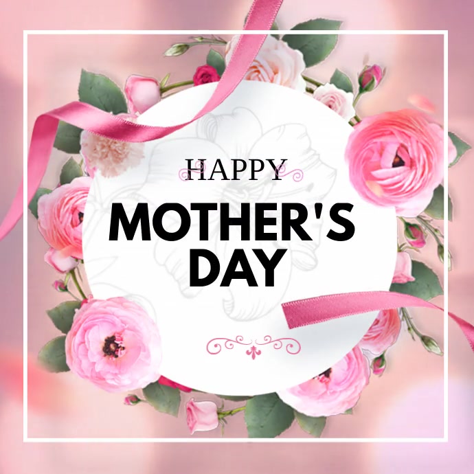 Mother's Day Instagram Post Wpis na Instagrama template