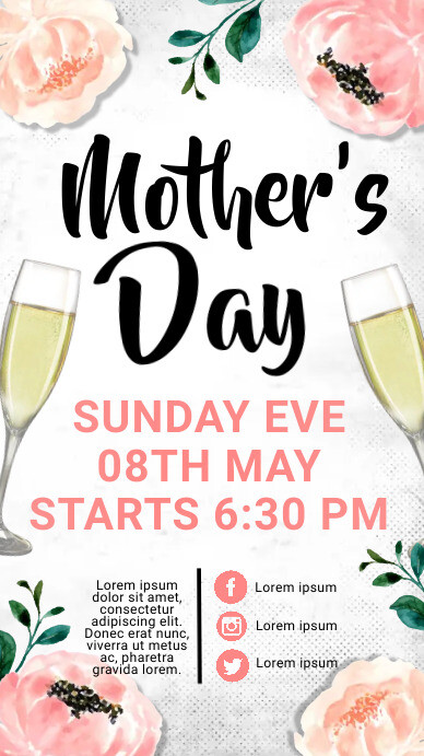 mother's day Instagram story template