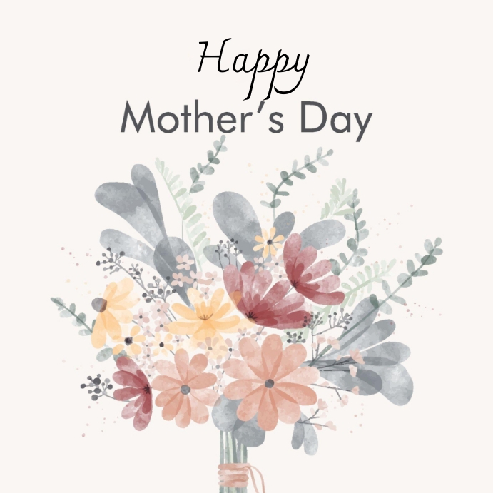 MOTHER'S DAY POSTER Template PosterMyWall