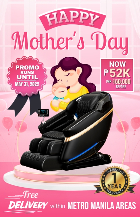 Mother's Day Poster Tabloid template