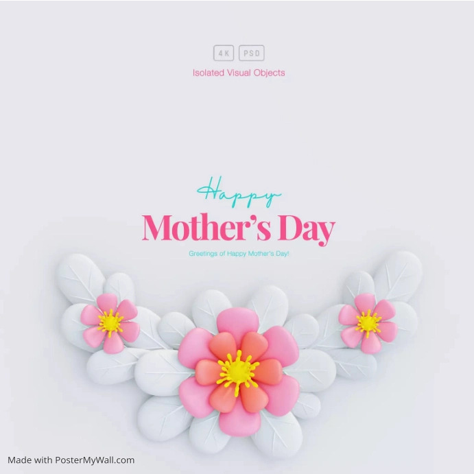 Mother's day poster design template | PosterMyWall