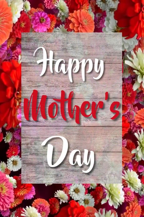 Mother's Day Poster Template Plakat