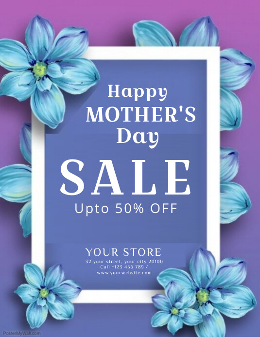 Copy of Mother's day sale,mothers day sale discount PosterMyWall