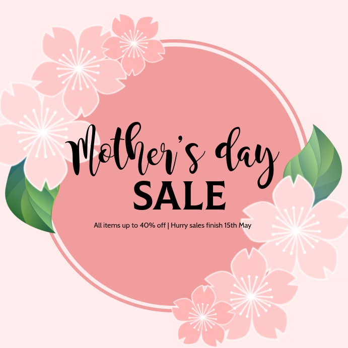 Copy of Mother's Day Sale PosterMyWall