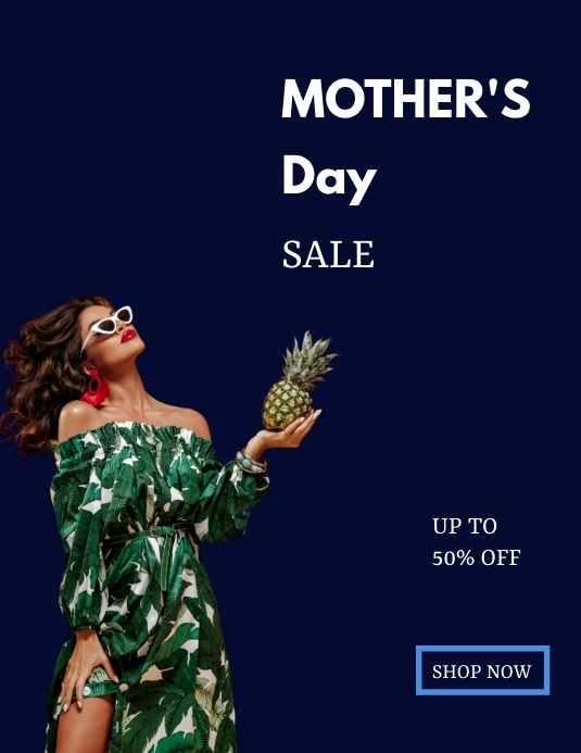 Mother's Day Sale Flyer Template PosterMyWall