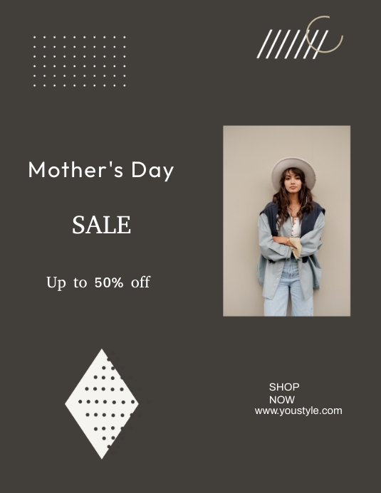 Mother's Day Sale Flyer Template PosterMyWall