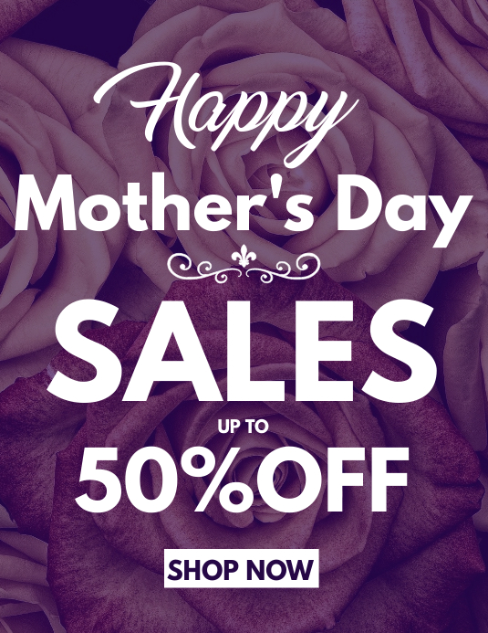 Copy of Mother's day sales up to 50 off PosterMyWall
