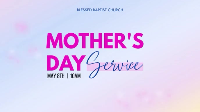 mother's day Service Template | PosterMyWall