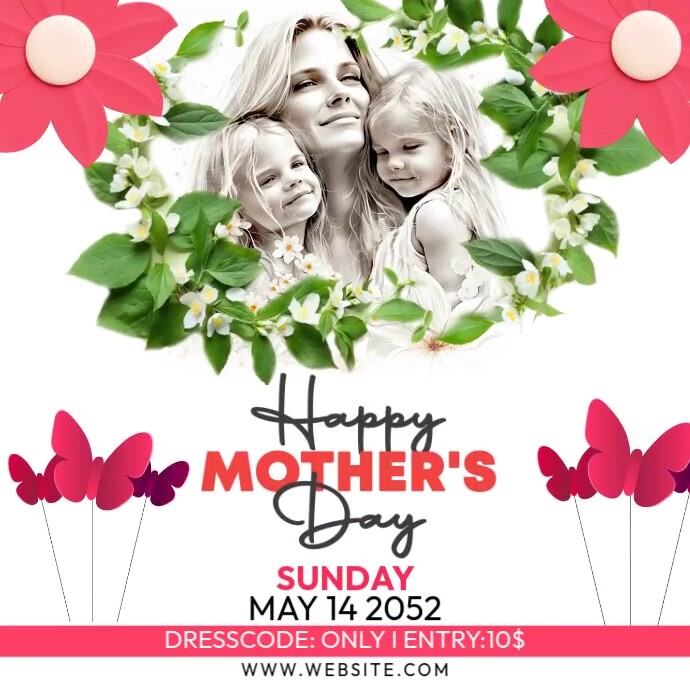 Plantilla de Mother's Day Square Digital Display | PosterMyWall
