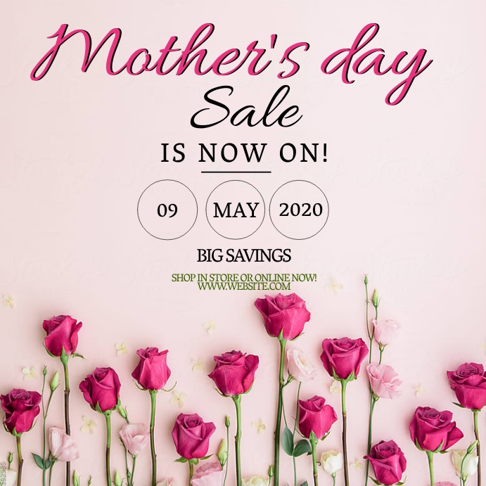 Copy of mother's day Store Sale Flyer Template PosterMyWall