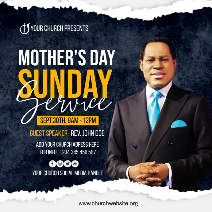 Copy of mother's day sunday | PosterMyWall Copy of mother's day sunday | PosterMyWall