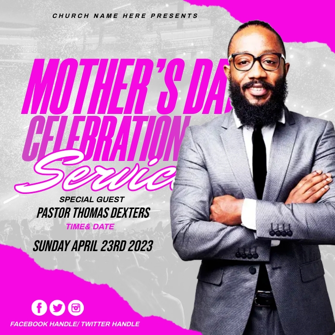 Copy of mother's day sunday | PosterMyWall
