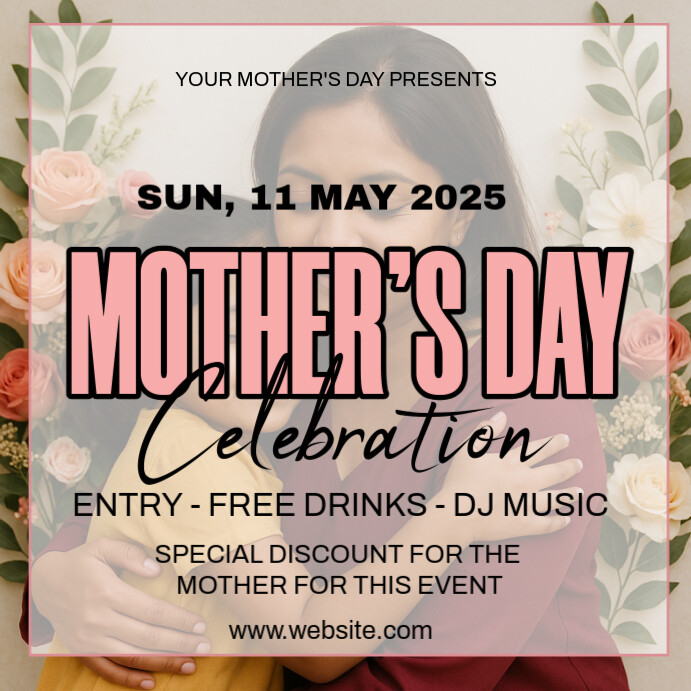 Mother's day template Instagram Post