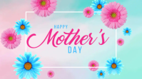 Mother's Day Template 数字显示屏 (16:9)