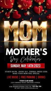 mother's day video template Instagram-verhaal