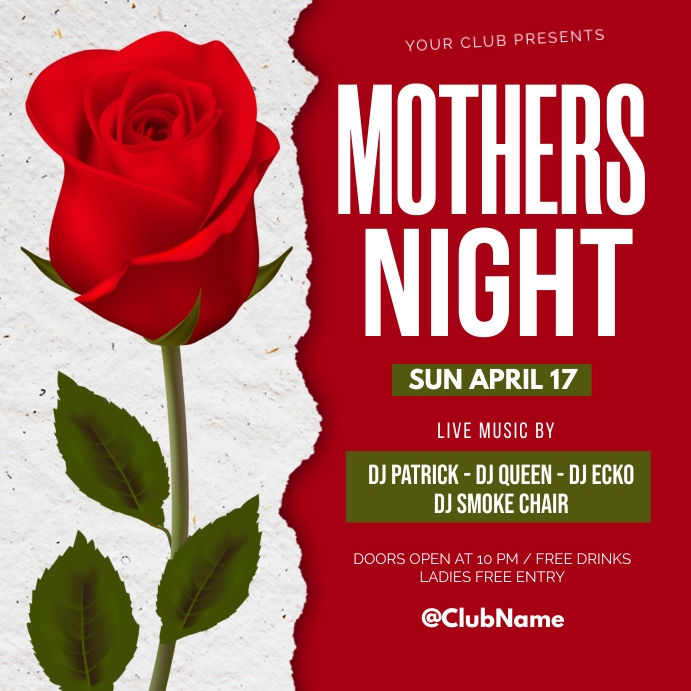 Copy of Mother's Night Celebration Post PosterMyWall