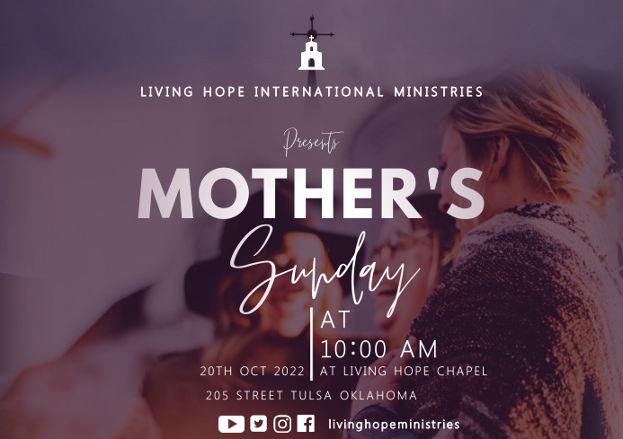Mother's Sunday Template | PosterMyWall