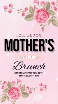 Mother day Reel de Instagram template
