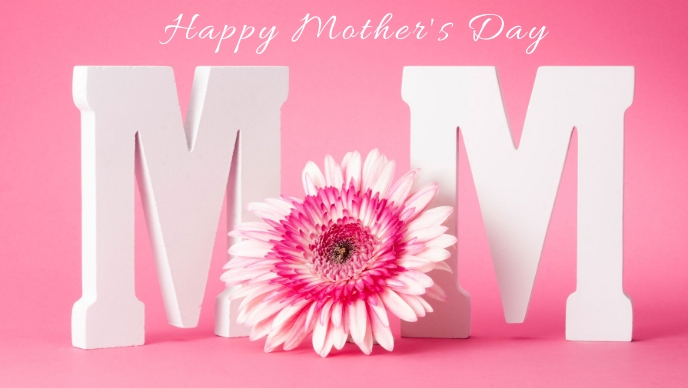 mothers day 4 Facebook Cover Video (16:9) template