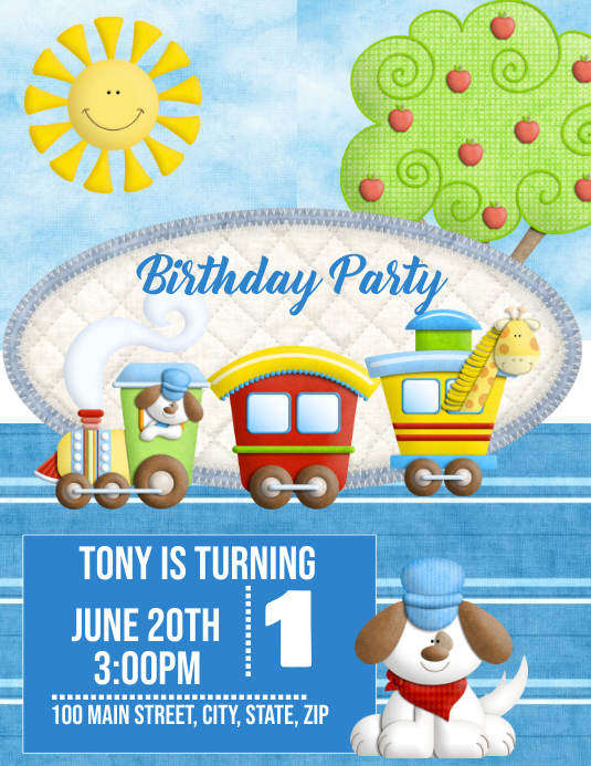Choo Choo Birthday Party